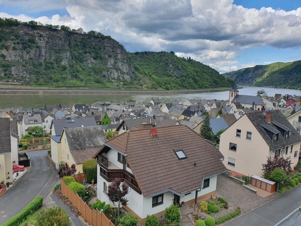 Ferienwohnung Zum Rheinblick Kestert Eksteriør bilde